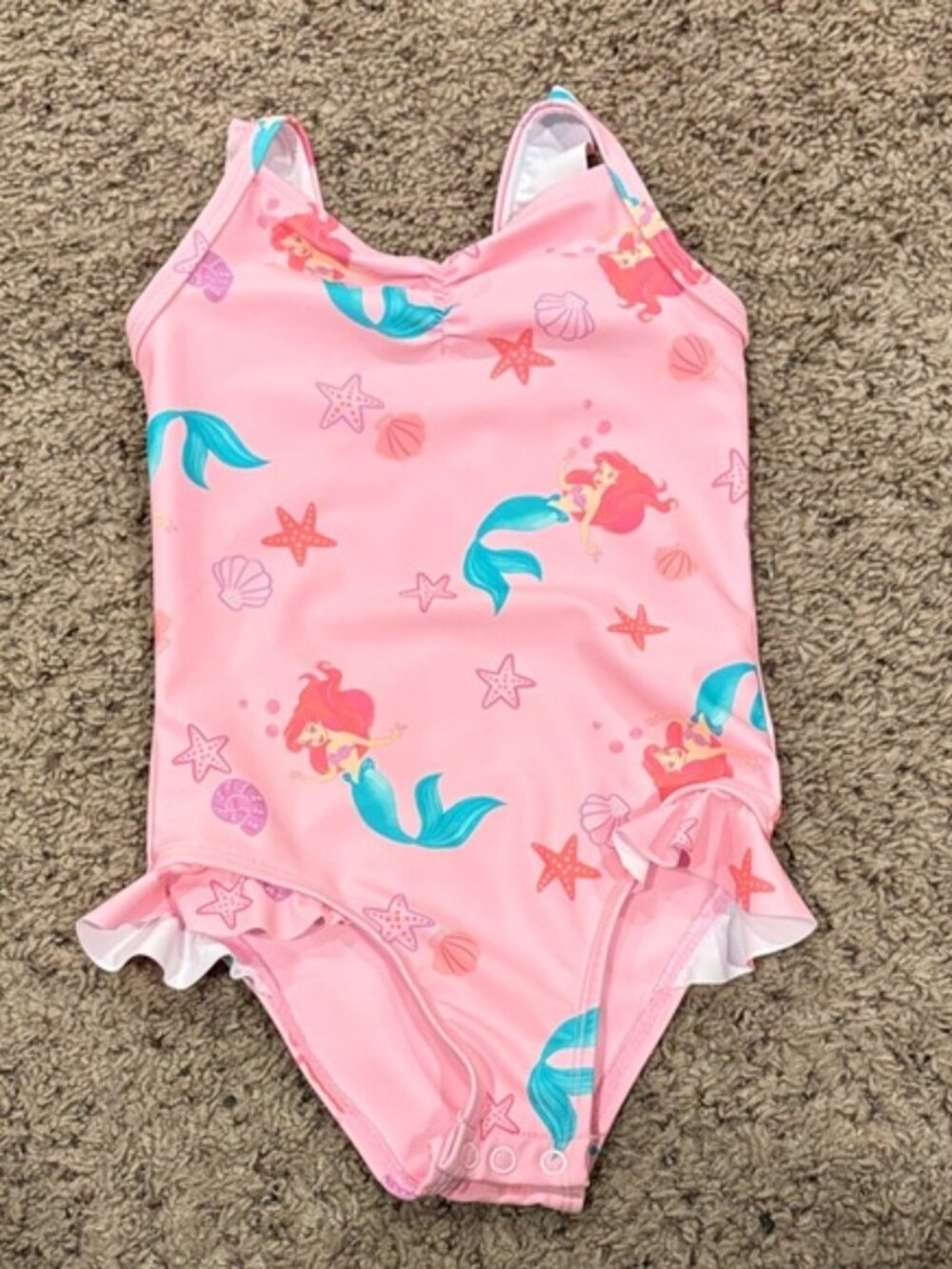 Pink Mermaid Kids Swimsuit